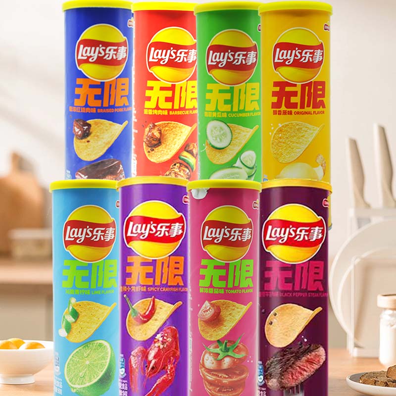 Gummy Candy - レイズ ポテトチップス 3.18オンス(90g)*3本 レジャー、テレビ鑑賞、食欲満足、オフィスでのおやつに