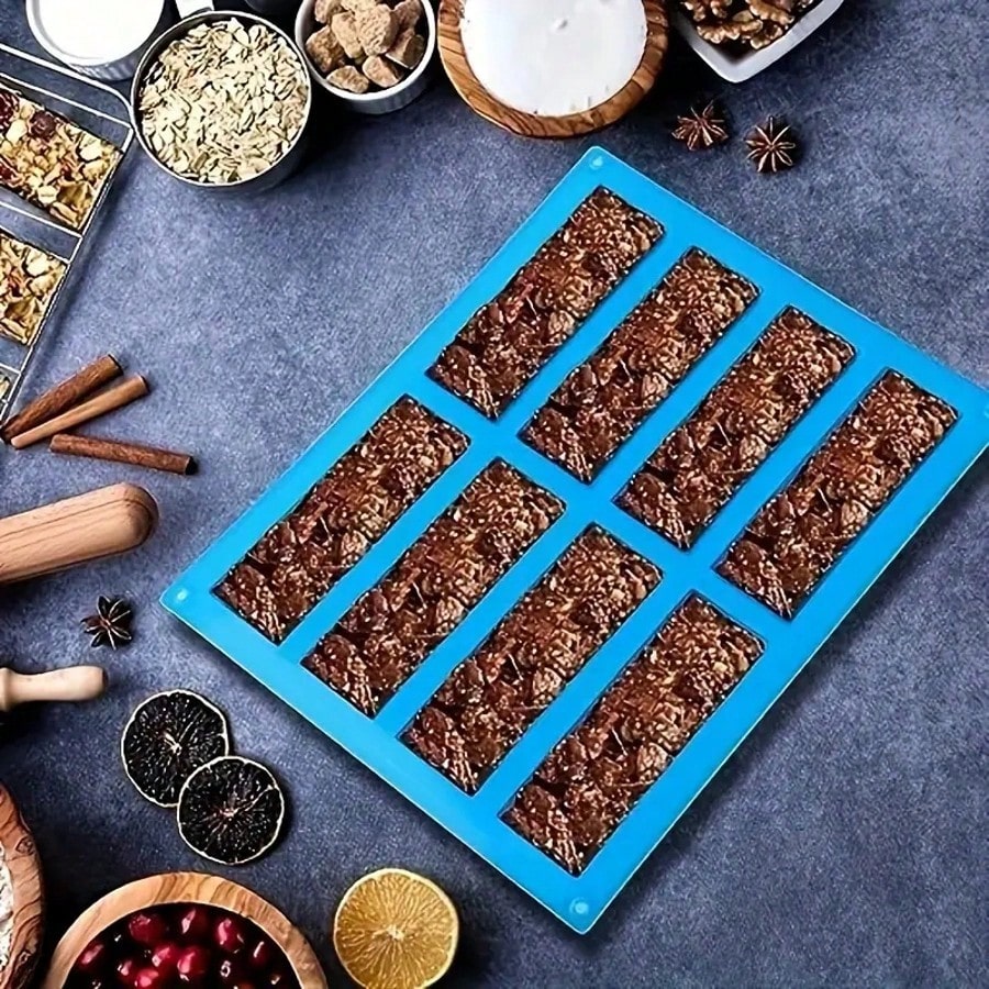 1個入りシリコン製グラノーラバーモールド、キャンディーバーモ - Protein Bar のレビューと価格