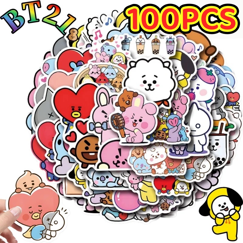 100/200枚入り BT21 チミー、クッキー、コヤ、RJ - Cookies Pack のレビューと価格